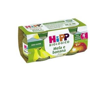 Hipp bio omog mela banana2x80g