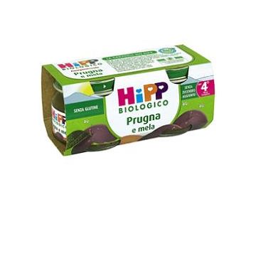 Hipp bio omog prugna/mela 2x80