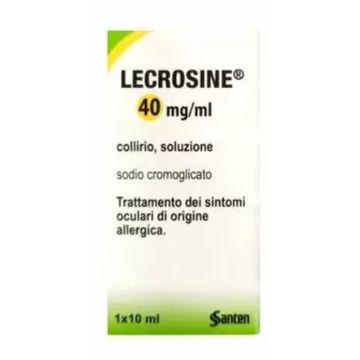 Lecrosine collirio 40mg/ml 10ml