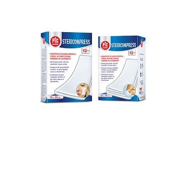 GARZA STERILE COMPRESSE PIC 36x40x12pezzi PIKDARE