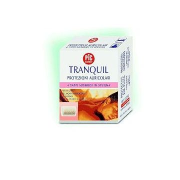 Pic Tranquil Tappi Auricolari Spugna 4 Pezzi