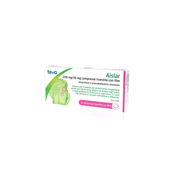 Aislar 12 Compresse 200mg/30mg