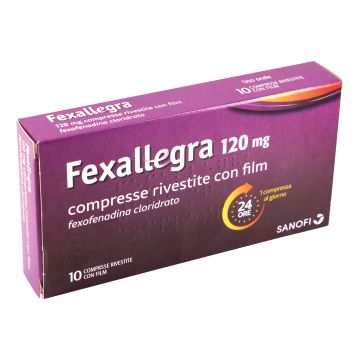 Fexallegra 120 mg compresse rivestite con film  fexofenadina cloridrato