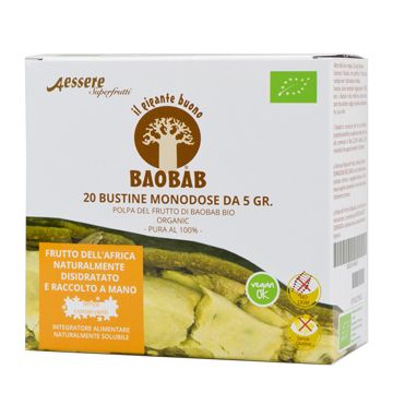 Baobab aessere polpa bio 20x5g