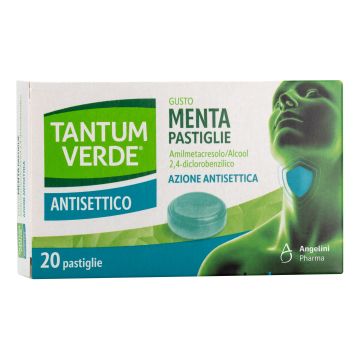 Tantum Verdegol Antisettico Limone e Miele 20 Pastiglie