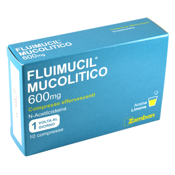 600 mg compresse effervescenti 10 compresse in blister al/pe-pa/al/pe