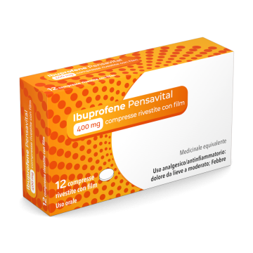 Ibuprofene pensavital 400 mg compresse rivestite con film  ibuprofene