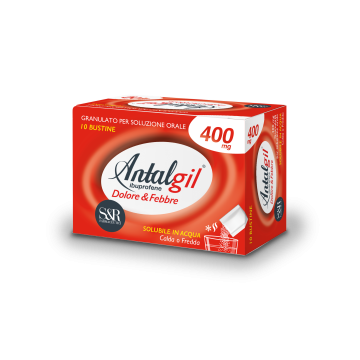 Antalgil dolore e febbre 400 mg granulato per soluzione orale ibuprofene