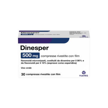 Dinesper 500 mg compresse rivestite con film 30 compresse in blister al/pvc