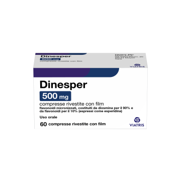 Dinesper 500 mg compresse rivestite con film 60 compresse in blister al/pvc