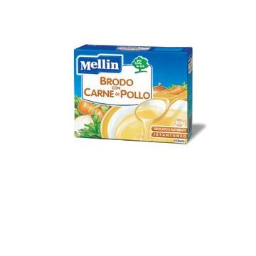 Mellin brodo carne e pollo 50g