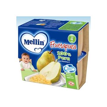 Mellin fr.pura pera 4x100g