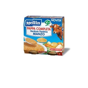 Mellin pappa compl manzo2x250g