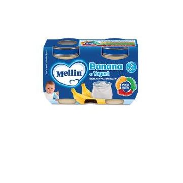 Mellin Merenda Yogurt Banana 2x120g
