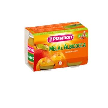 Plasmon omog mela/alb 2x104g