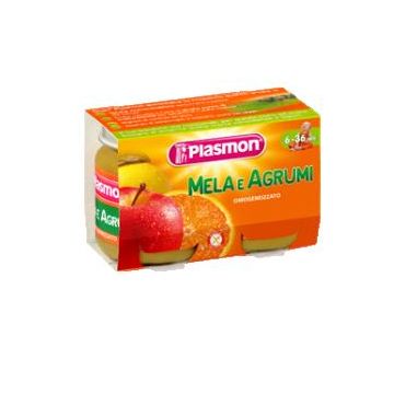 Plasmon omog mela/agrumi2x104g