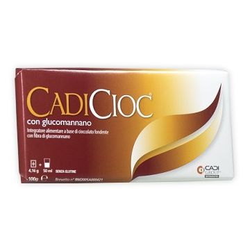 Cadicioc Tavoletta Cioccolato Fondente Glucomannano 100g