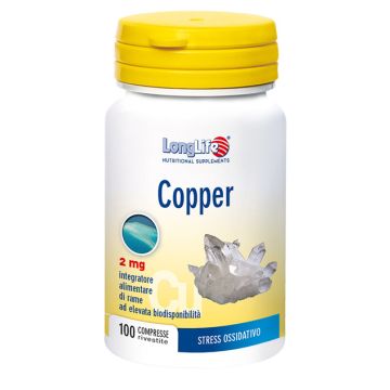 Longlife Copper 2mg 100 Compresse