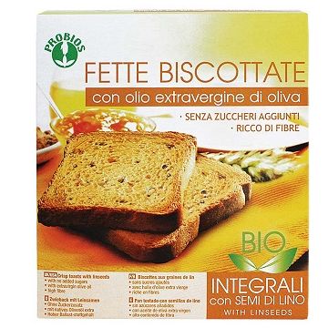 Probios Fette Biscottate Integrale Semi Senza Zuccheri 270g
