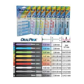 Oralprox Scovolino 3 Giallo 6 Pezzi