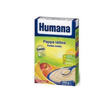 Humana pappa lattea fru mista