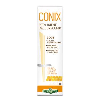 Conix Coni Cera Orecch.2pezzi Ebv