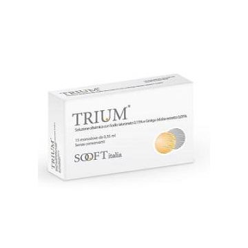 Sooft Trium Monodose Gocce Oculari 15 Flaconcini 8 ml