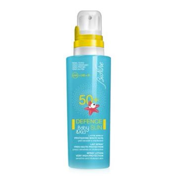 Bionike Defence Sun Baby&Kid Latte Solare Spray Bambini protezione molto alta spf 50+ 125 ml