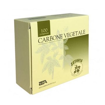 Carbone Vegetale 100 Compresse Zetavis