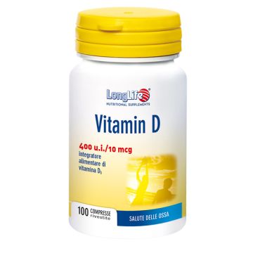 Longlife Vit d3 400ui 100 Compresse