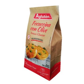 Agluten focaccina olive 100g