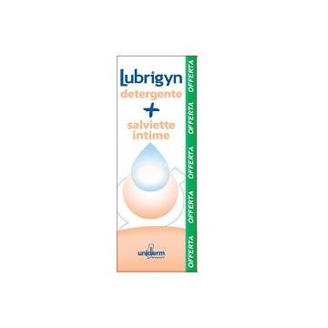 Lubrigyn cofanetto detergente 200ml + salviette intime