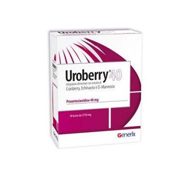 Uroberry 40 10 buste 3750mg