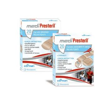 Cerotti Assortiti Medipresteril Resistenti 40 Pezzi