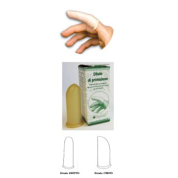 Ditale curvo lattice 1 f/care