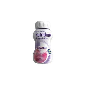 Nutridrink compact fibre fragola 125 ml 4 pezzi