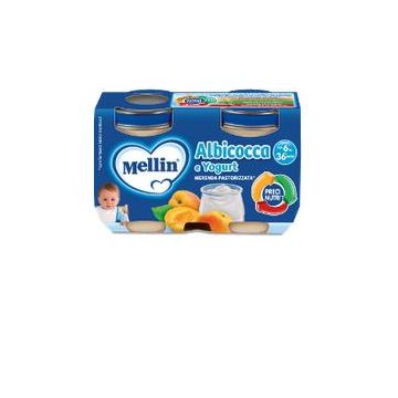 Mellin Merenda Yogurt Albicocca 2x120g