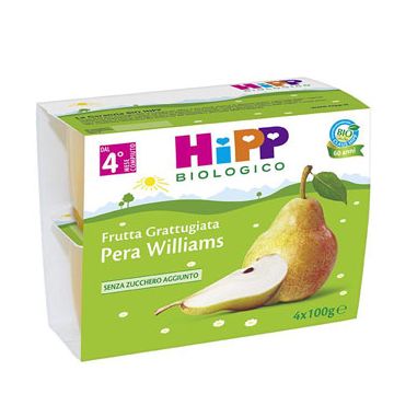 Hipp bio mer fru pera 100g 4p