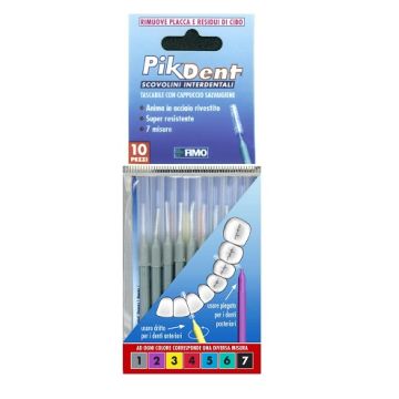 Pikdent Scovolini Interdentali 1 Grigio 10 Pezzi