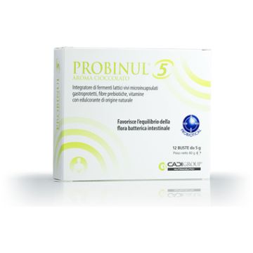 Probinul 5 integratore alimentare 12 bustine da 5 grammi