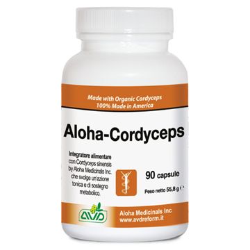 Aloha Cordyceps 90 Capsule A.v.d. - Energetico Naturale E Supporto Alla Resistenza