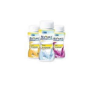 Nestlè Resource Support Plus Pesca Vaniglia 4 Bottiglie 125ml