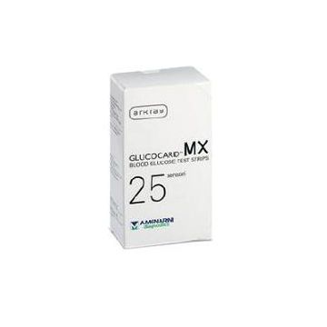 Glucocard mx blood glucose 25 strisce