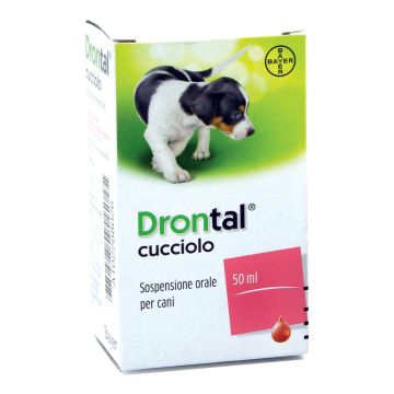 Drontal Cucciolo Sospensione Orale 1 Flacone 50 Ml