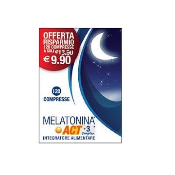 Melatonina Act+3 Cpx 120 Compresse