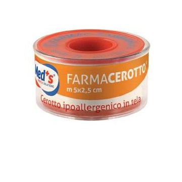 Cerotto Meds Ipoallergenico Tela 500 X1,25 Cm