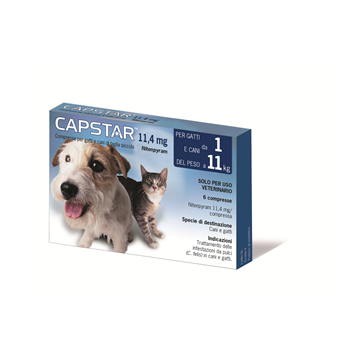 Capstar 6 Compresse 11,4mg Vet