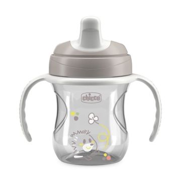 Chicco Training Cup Tazza 6m+ Colore Grigio 200 ml