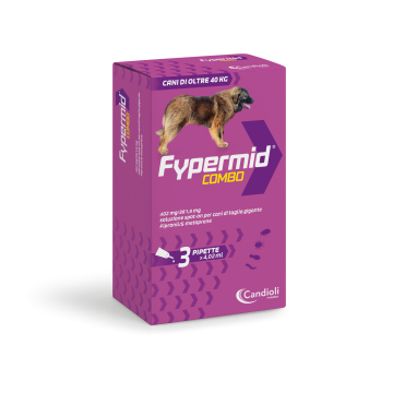 Fypermid Combo Spot-On Cf. (3 Pipette) Cane >40 Kg     Temporaneamente Mancante Dall'Azienda Produttrice