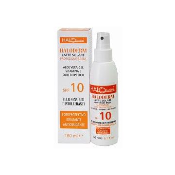 Haloderm Latte Solare SPF 10 Protezione Bassa 150 ml